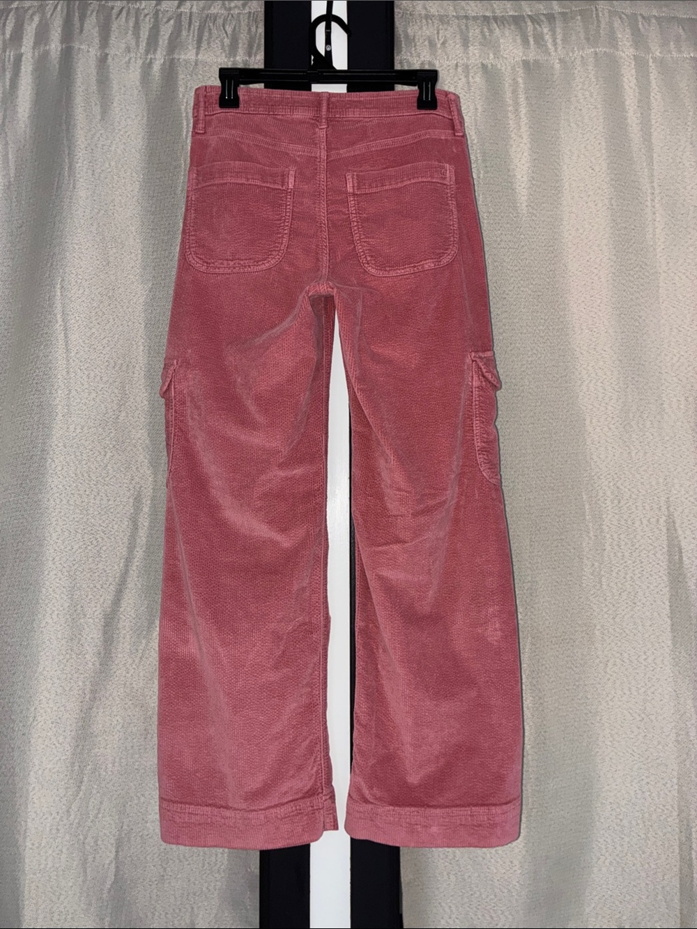 AE - Baggy Wide Leg Corduroy Cargo Pants - Picture 5 of 10